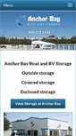 Mobile Screenshot of anchorbaystorage.com